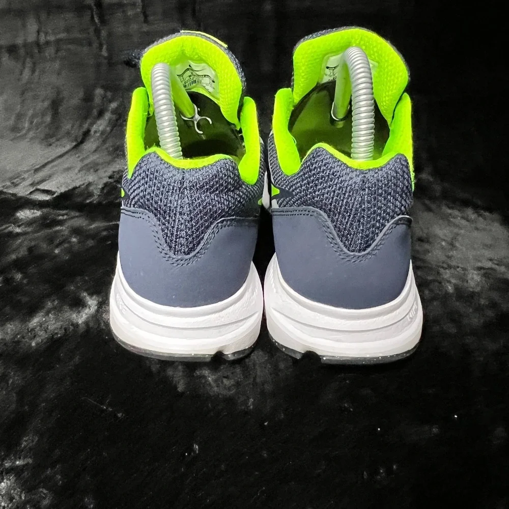 Nike Downshifter 6 684979-403 Boys 7‎ Running Shoes Green Gray Athletic Sneakers